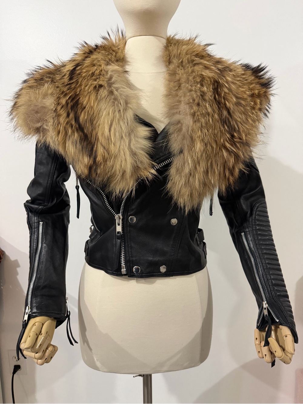 Malibu London Real Leather Jacket